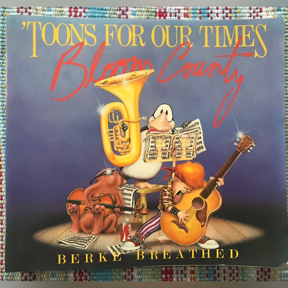 'Toons For Our Times: Bloom County by Berke Breathed 1984 Paperback